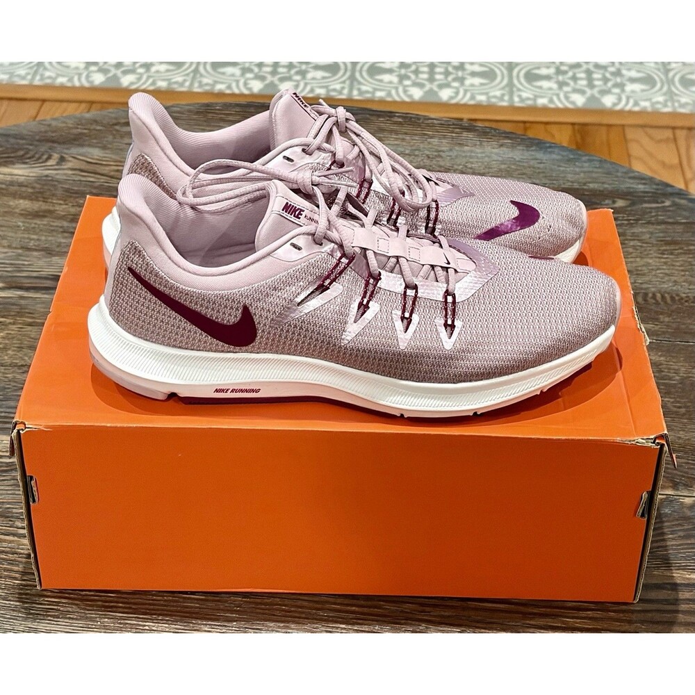 Women’s NIKE “Quest” Running Shoes - Plum Chalk/True Berry - Sz 10 - BV6139-500